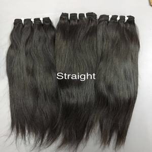 Extensiones de Cabello Humano Remy Virgen Indio de un Solo Donante, Doble Trama, Alta Calidad, Tejido Doble a Máquina - Product Image 2