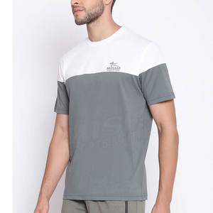 OEM Últimos diseños de alta calidad de los hombres casuales camisetas al por mayor de bajo precio de fabricación superior - Product Image 2