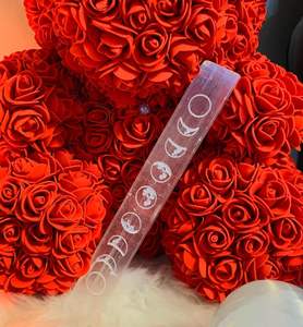 Bâton de sélénite en cristal naturel en gros pour l'artisanat de pierre semi-précieuse de guérison et de méditation d'énergie REIKI dans le style Feng Shui - Product Image 6