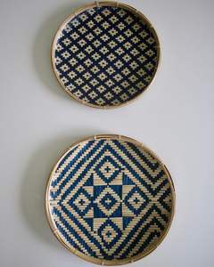 Home Decor Boho Green Striped Bamboo <b>Wall</b> Hanging Bamboo <b>Art</b> Decorations for Home <b>Wall</b> <b>Arts</b> - Product Image 6