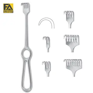 Divaricatori KOCHER (15x10mm 2 punte mezzo tagliente) Fig.1