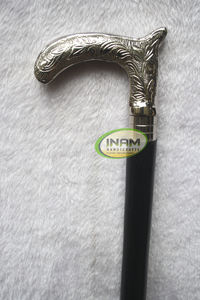 Special Handmade Wooden Walking <b>Sticks</b> and Inlay Brass Derby Beautiful Handle / Wooden Walking Canes with Brass Derby Handle - Product Image 2