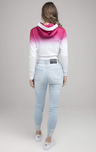 เสื้อครอปไซส์ XS ของผู้หญิงเสื้อครอปสีขาวผ้าฝ้ายสแปนเด็กซ์ถักแบบตะวันตกเสื้อครอปปักโลโก้แบบลำลองสำหรับฤดูใบไม้ผลิ - Product Image 6