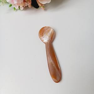 Couverts en forme de boule mère de perle, cuillère Caviar, en coquille, Logo Laser personnalisé, vente en gros, fantaisie exquise, 1 pièce - Product Image 2