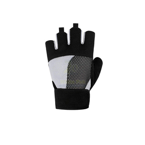 Guantes de cuero de medio dedo personalizables unisex, impermeables, transpirables, para motorista de invierno, carreras, protección para Motocross - Product Image 6