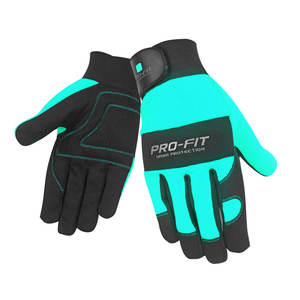 Heavy Duty <b>Work</b> <b>Gloves</b>, Impact Protection Mechanic <b>Gloves</b>, Synthetic Leather <b>Work</b> <b>Gloves</b>, Touchscreen Capable - Product Image 2