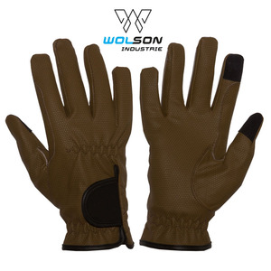 Fait sur mesure la plupart des gants d'équitation en peuplier en gros personnalisé de haute qualité hiver personnalisé gants d'équitation équestre unisexe. - Product Image 4