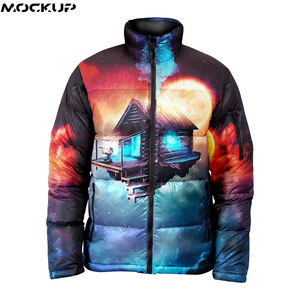 เสื้อแจ็คเก็ตปักเป้าแบบระเหิด,เสื้อแจ็คเก็ตแบบลำลองพิมพ์ลายดีไซน์แบบใหม่สำหรับฤดูหนาว - Product Image 3