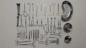 ชุดเครื่องมือผ่าตัดท้อง LAPAROTOMY,ชุดสแตนเลสสตีลคุณภาพสูงจากเยอรมัน83ชิ้น