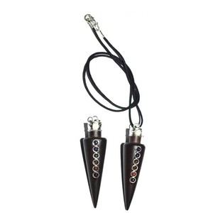 ซื้อจี้จักระแบบกรวยบนเครื่องบิน,จี้จักระทำจากไม้โรสโคนเครื่องบิน - Product Image 1