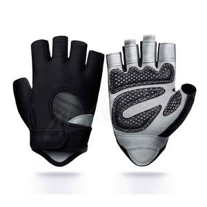 Guantes de levantamiento de pesas con logotipo personalizado, guantes deportivos de gimnasio para levantamiento de pesas - Product Image 1