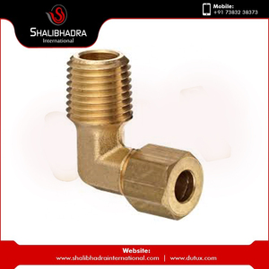 Raccord coudé en laiton moulé de précision à 90 degrés, disponible en tailles variées de 10 mm à 50 mm, avec norme NPT pour une connexion robuste des tuyaux - Product Image 4