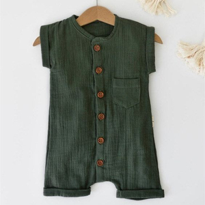 . NEW---LATEST---DESIGN---OF. Bebé. STYLISH--ROMPER--WITH POCKET---DRESS y su personalizar en cualquier tamaño y color = 2021 ---- - Product Image 1