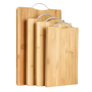 Papan Bambu Grosir dari 100% Bambu Alami Memotong Papan Bambu Talenan Terbaik