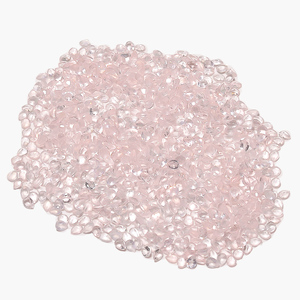 Piedras preciosas sueltas de cuarzo rosa con forma de pera rosa de 3X4 MM de alta calidad, piedra natal Natural para la fabricación de joyas curativas, venta al por mayor facetadas - Product Image 1