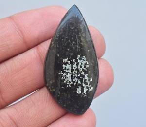 Piedra preciosa Natural de pirita nuumita para diseño de joyería, cabujones con forma de mezcla, al por mayor, calidad superior, Apache nuumita - Product Image 4