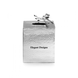 Designer de qualité supérieure boîte à mouchoirs en métal de qualité supérieure distributeur de mouchoirs fait à la main boîte à mouchoirs décorative de luxe en gros meilleure - Product Image 2