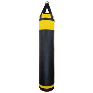 Sac d'entraînement en cuir/PU robuste avec sangles de suspension pour matériel de boxe en PVC avec renforts lourds - Product Image 1