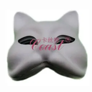 cheap masquerade party white paper cat eye masks for sale