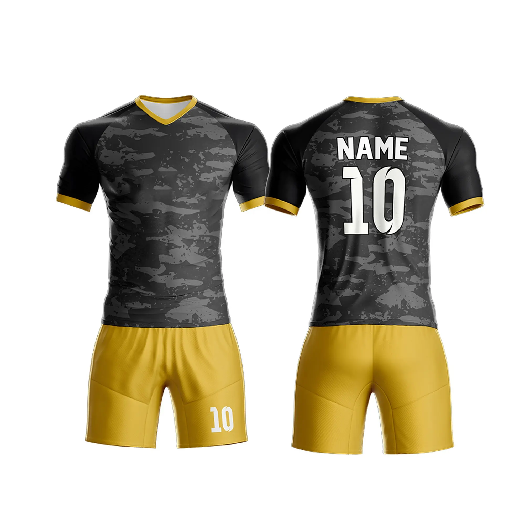 Insieme all'ingrosso della maglia di calcio della coppa del mondo di usura di calcio di stampa di sublimazione dell'uniforme di calcio di progettazione su ordinazione