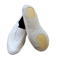 Bottes de danse artistique, de gymnastique rythmique, de ballet et d'acrobatie en daim antidérapantes pour femmes et hommes, semelle en caoutchouc personnalisée