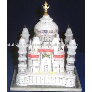 Exclusivo Modelo de Mármol del Taj Mahal para Decoración del Hogar - Product Image 1