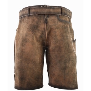 Traditional Bavarian German Lederhosen High Waist Flat Front Plus Size <b>for</b> Men <b>Women</b> Girls Summer Collection Low Cost Wholesale - Product Image 2