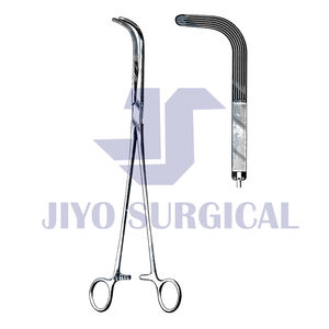 Pince à mélange en acier inoxydable Instrument chirurgical | Pince à pansement droite et incurvée | Pinces à usage médical - Product Image 2