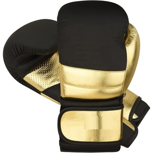 Boxing Gloves Metallic Leather MMA Training Muay Thai Kick Boxing Sparring Heavy <b>Bag</b> Workout Glove Mitts <b>for</b> <b>Men</b> & Women - Product Image 5