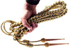 Uniforme Ceremonial Dorado Azul Aiguilette - Product Image 2