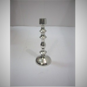 Handmade Nickel-Plated Aluminium INS Style <b>Metal</b> <b>Lantern</b> Candleholder for Home Hotel or Wedding Decoration - Product Image 1