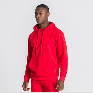 Chándal Hip Hop personalizado para hombre, listo para enviar, chándal ajustado, ropa Hip Hop de algodón liso al por mayor - Product Image 2