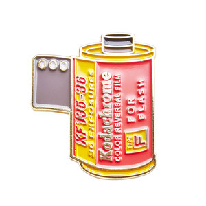 Badge d'émail doux 35mm, 50 pièces, badge en film personnalisé - Product Image 4