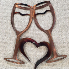 Décoration murale suspendue en métal, oiseau de vie, Sculpture d'art, bon marché et prix abordable - Product Image 3