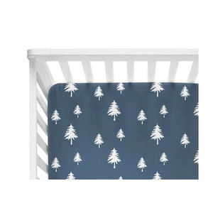 Customized Size Organic Cotton Baby <b>Fitted</b> Crib <b>Sheet</b> - Product Image 1