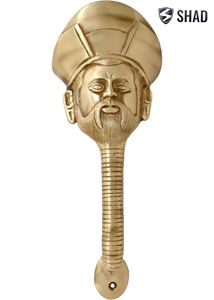 Poignée de porte en laiton visage de marin unique matériel décoratif élégant intérieur de maison armoire et accessoire de porte - Product Image 4