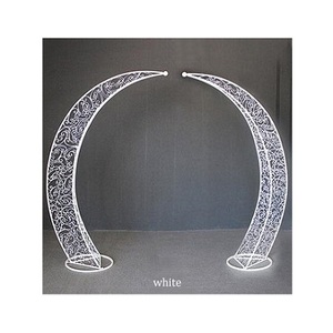 ฉากหลังดอกไม้แบบกำหนดขนาดและรูปทรงได้ พร้อมโครงเหล็กคุณภาพดีที่สุดสำหรับตกแต่งเวทีงานหมั้นและงานแต่งงาน - Product Image 3