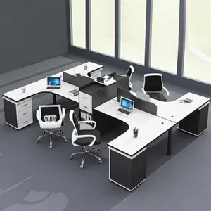 中国现代计算机工作站设计工作室办公桌工作站