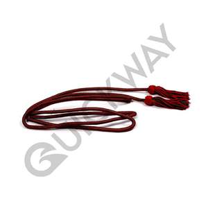 Uniforme ceremonial naranja sólido de la mejor calidad, cómodo cincture de lingotes con cordón, borlas pequeñas, viscosa, superventas personalizado - Product Image 3