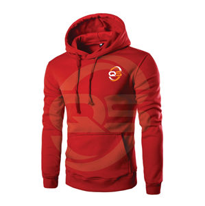 Pull à capuche oversize unisexe personnalisé 50% coton 50% polyester épaules tombantes-respirant et grande taille pour l'hiver et le printemps - Product Image 1