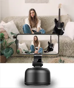 无应用程序无WIFI连接360旋转自动手机支架面部跟踪Vlog摄像头