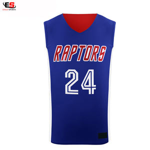 Ensemble de maillots de basket-ball réversibles personnalisés de haute qualité uniformes respirants de grande taille, sublimation logo brodé imprimé pour hommes - Product Image 2