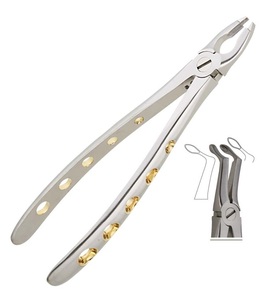คีมถอนฟันสแตนเลสแบบใช้มือ Apex Lower Root Deep Root Pick 46xl ใช้ซ้ำได้ ป้องกันสนิม - Product Image 5