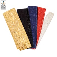 Ruban de garniture en tissu jacquard écologique OEM avec fil de bullion, maille tressée, or français, garnitures personnalisées pour uniformes, galons, tresees, ruban de garniture