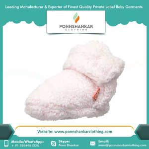 Baby Girl Winter Boots High Quality Baby Boy or Girl 100% Organic Cotton Baby <b>Booties</b> Knit <b>Booties</b> Newborn - Product Image 3