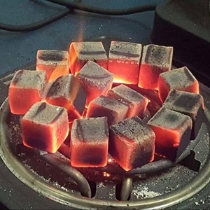 Cáscara de Coco Shisha Hokah cubos de carbón - Product Image 2