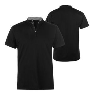 OEM personalizado de los hombres 100% de algodón de punto suave Tops All-Color sublimación de manga corta Camiseta - Product Image 4