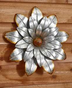 Décoration murale en métal galvanisé - Product Image 1