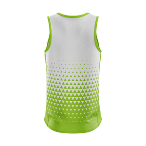 Camisetas sin mangas de poliéster para hombre, camisetas personalizadas de malla para gimnasio y Fitness, venta al por mayor, hechas en Pakistán - Product Image 4