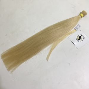 Venta al por mayor de fábrica listo para enviar Virgen Remy vietnamita Color Rubio recto 613 extensiones de cabello humano de doble dibujado Vietnam - Product Image 2